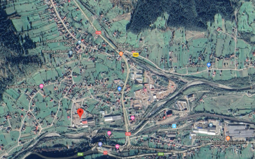 Hale cu teren 8080 mp in Sadova Jud Suceava