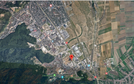 Constructii industriale cu teren 9297 mp in Brasov