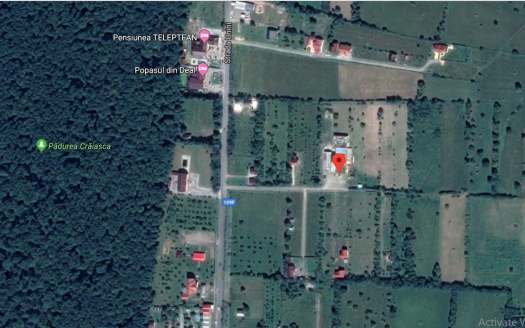 Cabana turistica P+E+M cu teren 5755 mp in Ocna Șugatag Jud Maramures