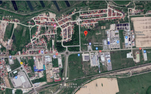 Teren construibil in zona industriala Calea Clujului, Oradea