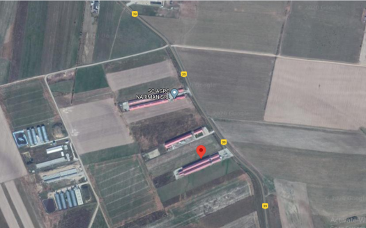 Hala Crestere pui cu teren 5650 mp in Crizbav jud. Brașov