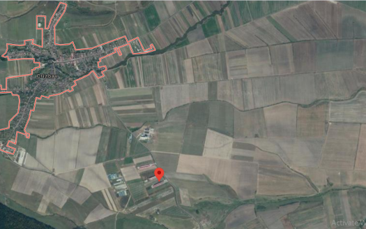 Hala Crestere pui cu teren 5650 mp in Crizbav jud. Brașov