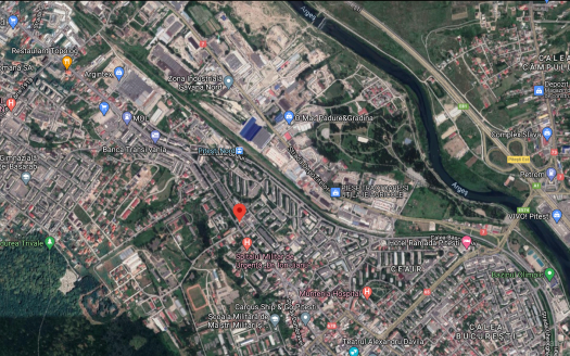 Cladire nefinalizata P+4E, teren 412 mp in Pitești str. Negru Vodă