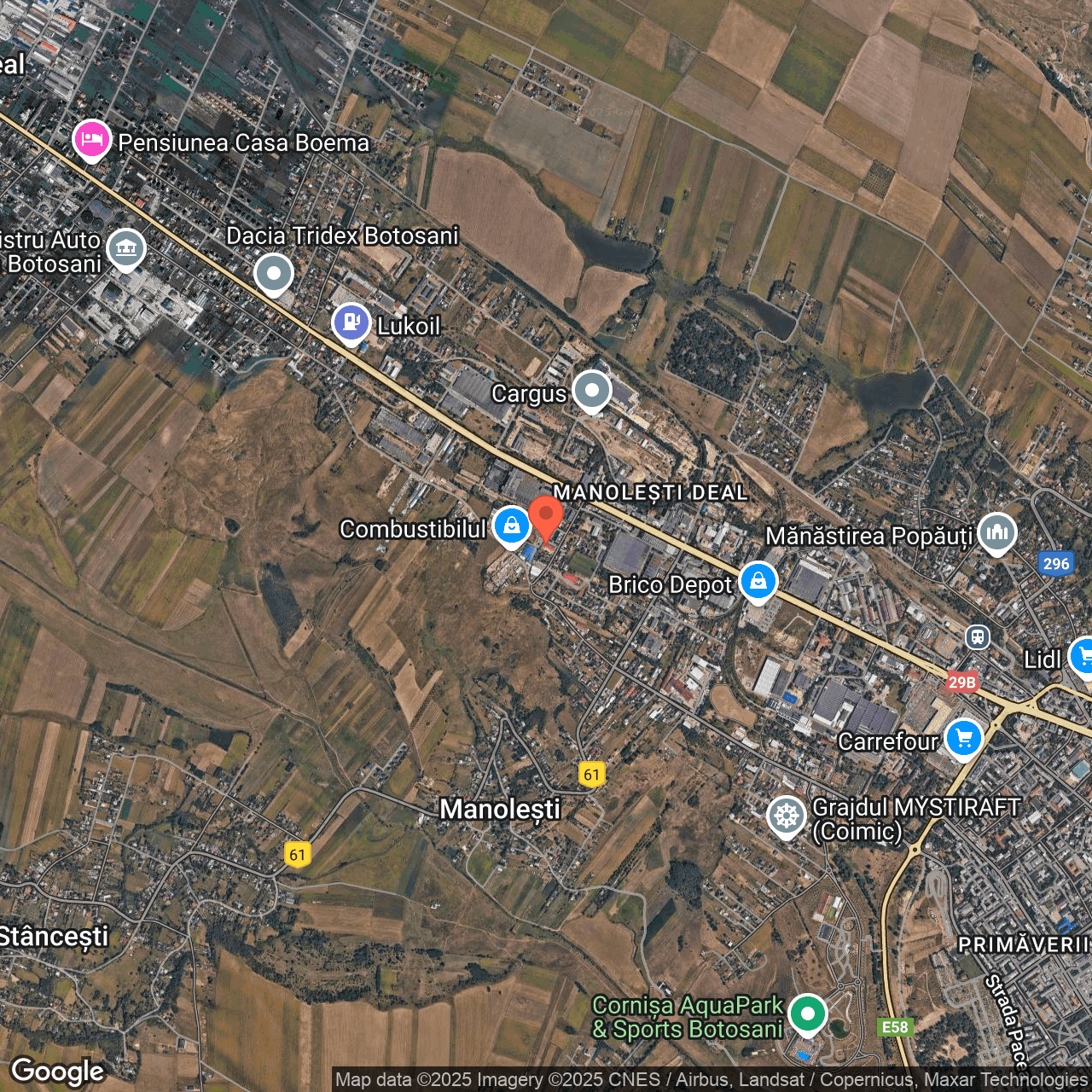 Constructii cu teren strada Cornisei Botosani