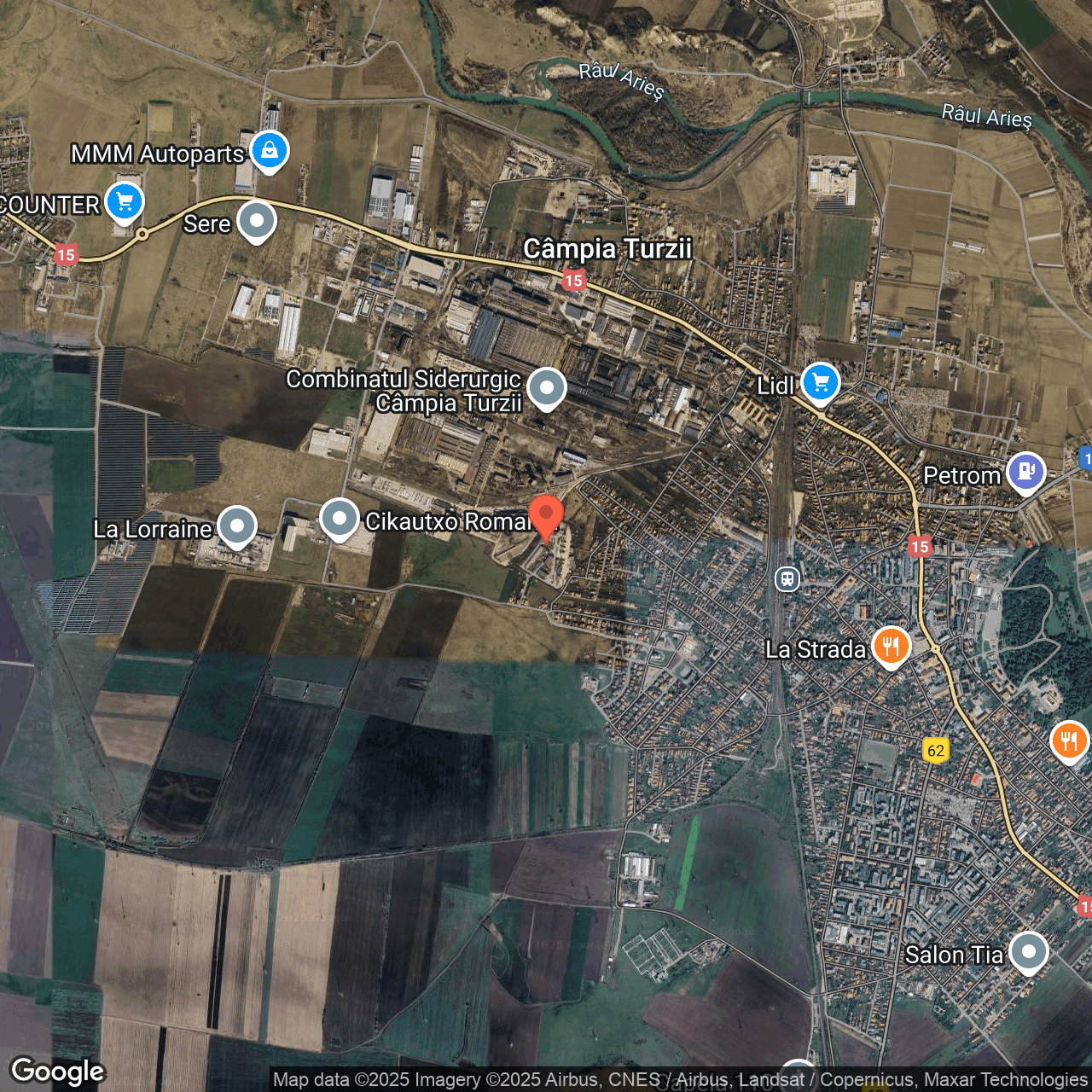 Constructii industriale cu teren 45.042 mp Campia Turzii Cluj