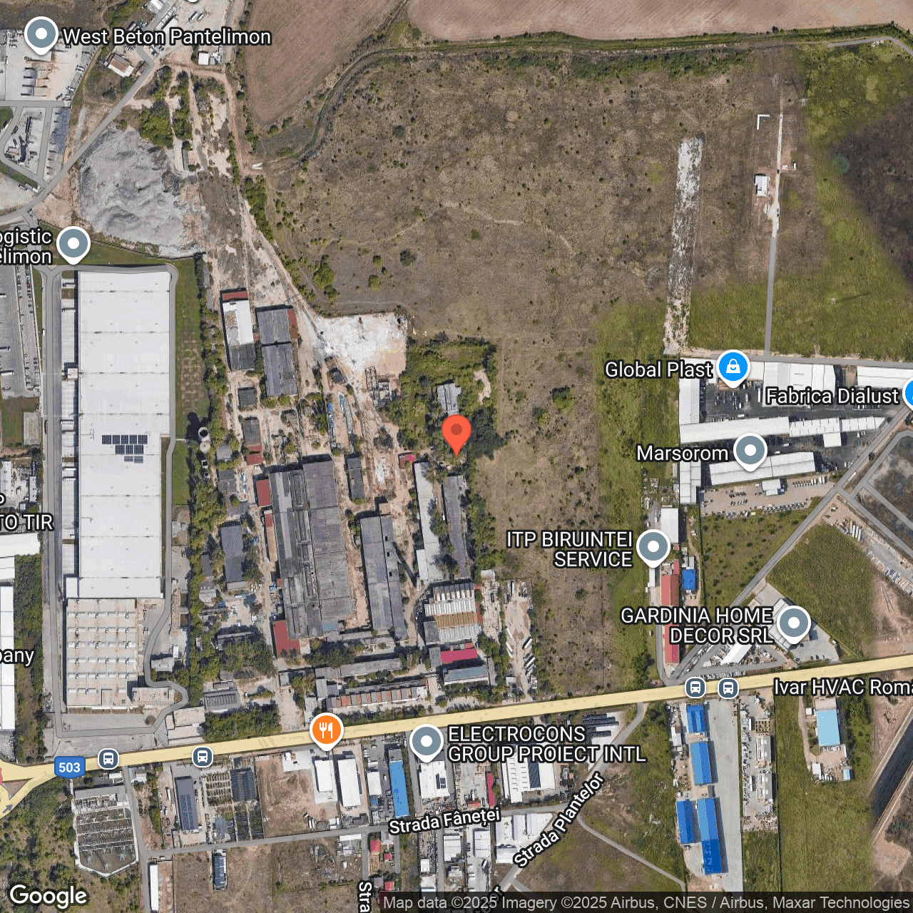 Constructii cu teren 24.956 mp Pantelimon Ilfov