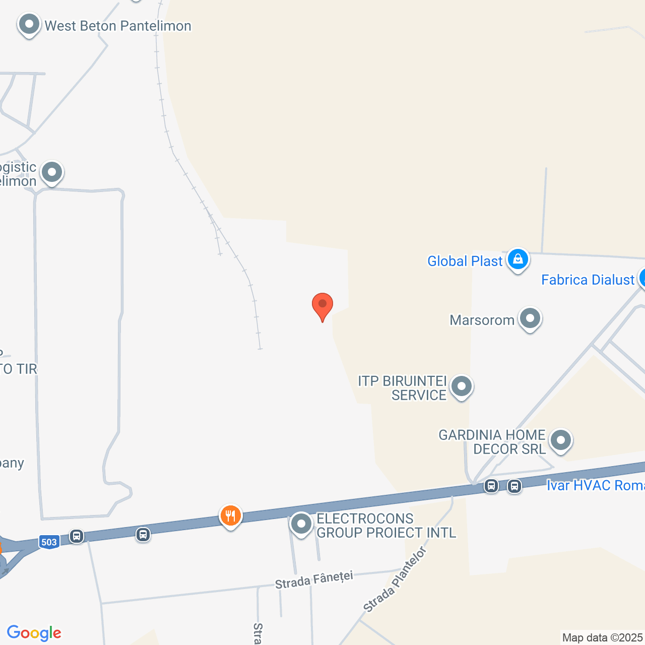 Constructii cu teren 24.956 mp Pantelimon Ilfov