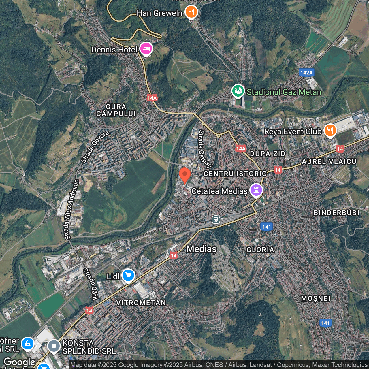 Constructii cu teren 2.815 Medias Sibiu