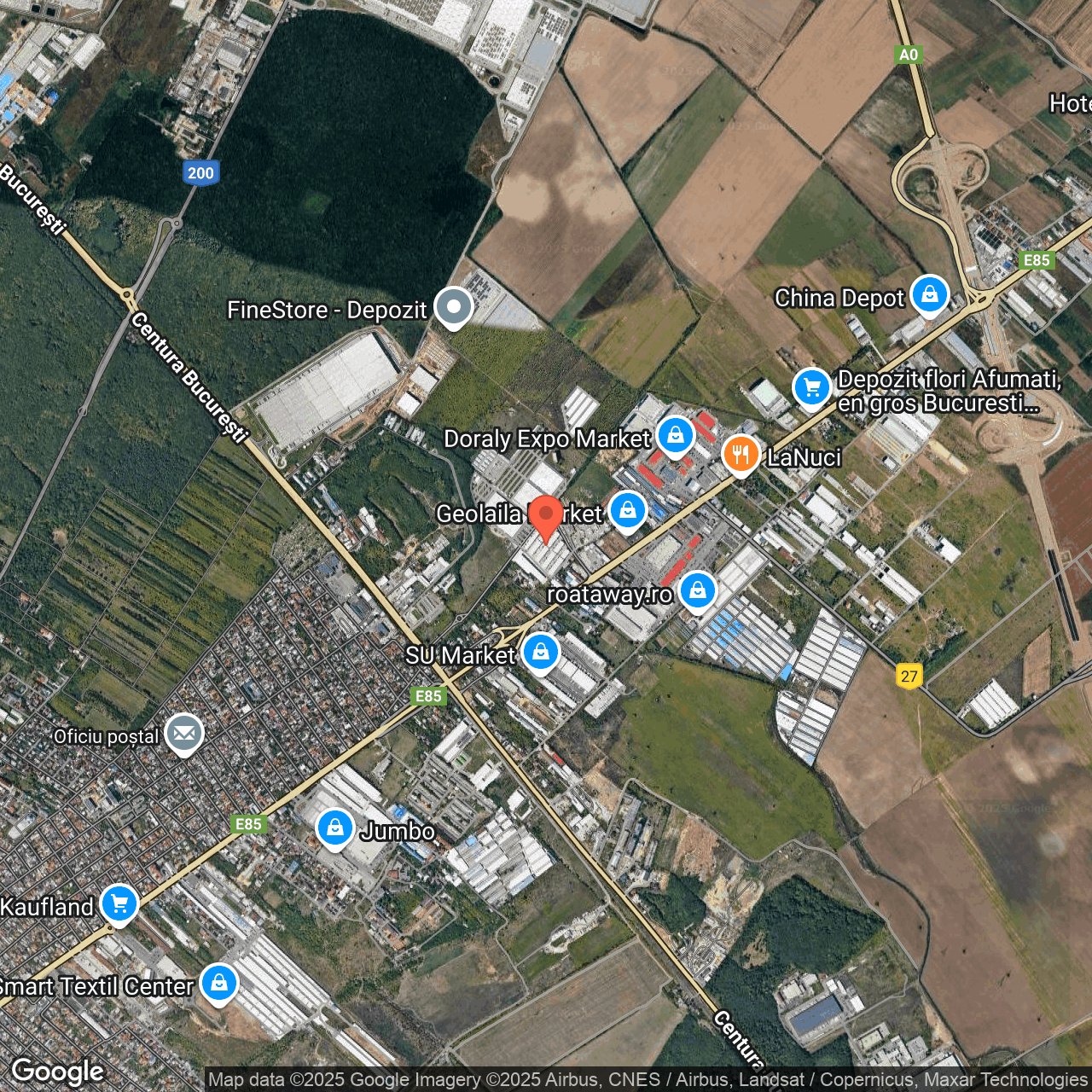 Showroom 100 mp Natura Business Center Afumati Ilfov