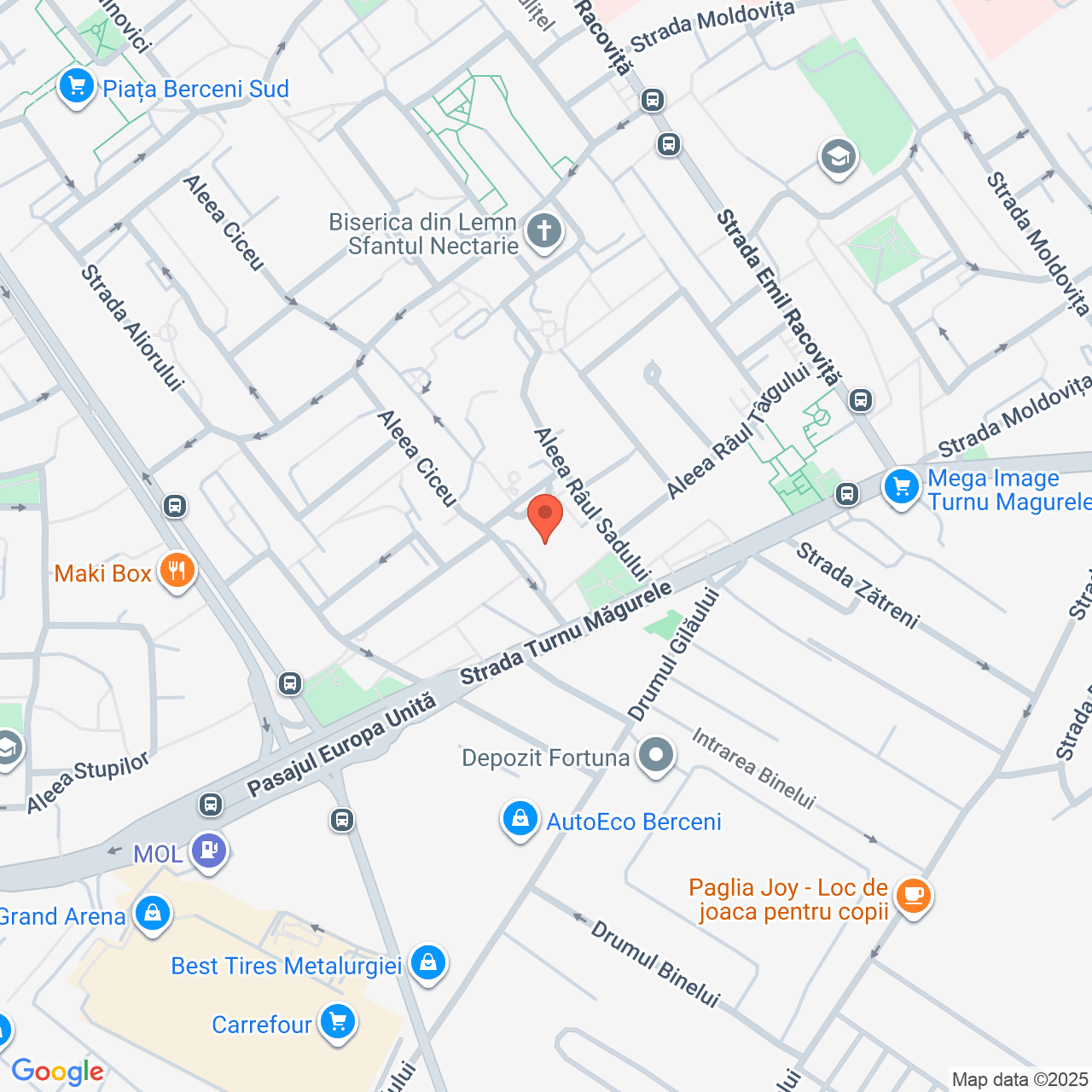 Spatiu comercial 64 mp Strada Turnu Magurele Bucuresti