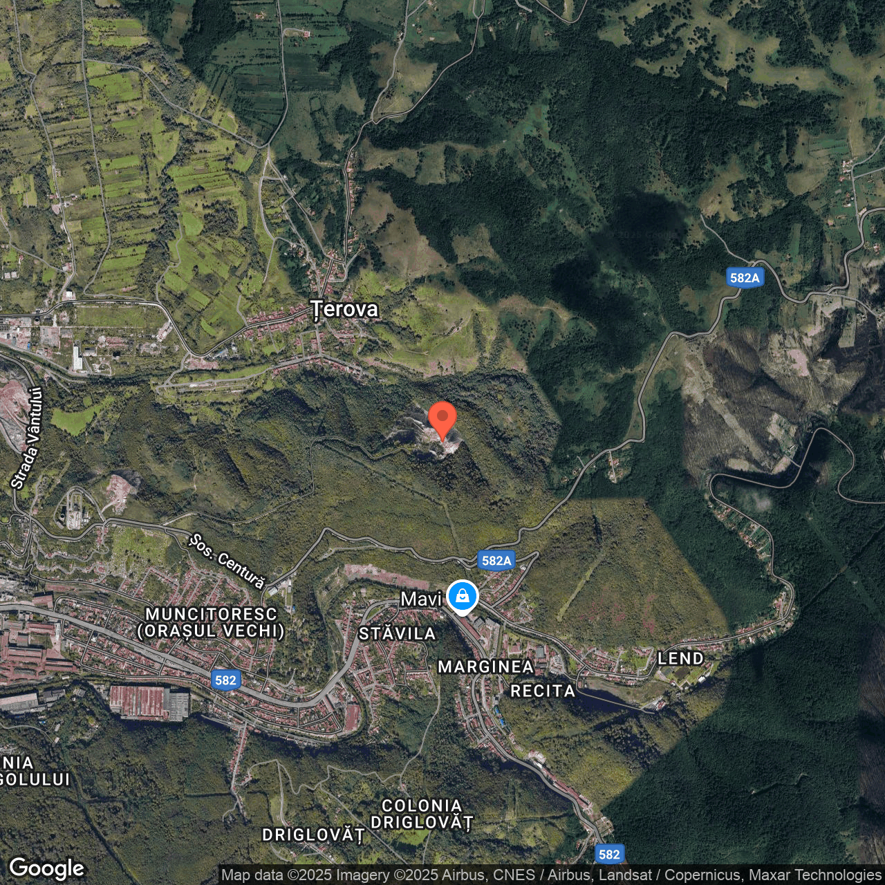 Teren intravilan 52.272 mp in cota indiviza Resita Caras Severin