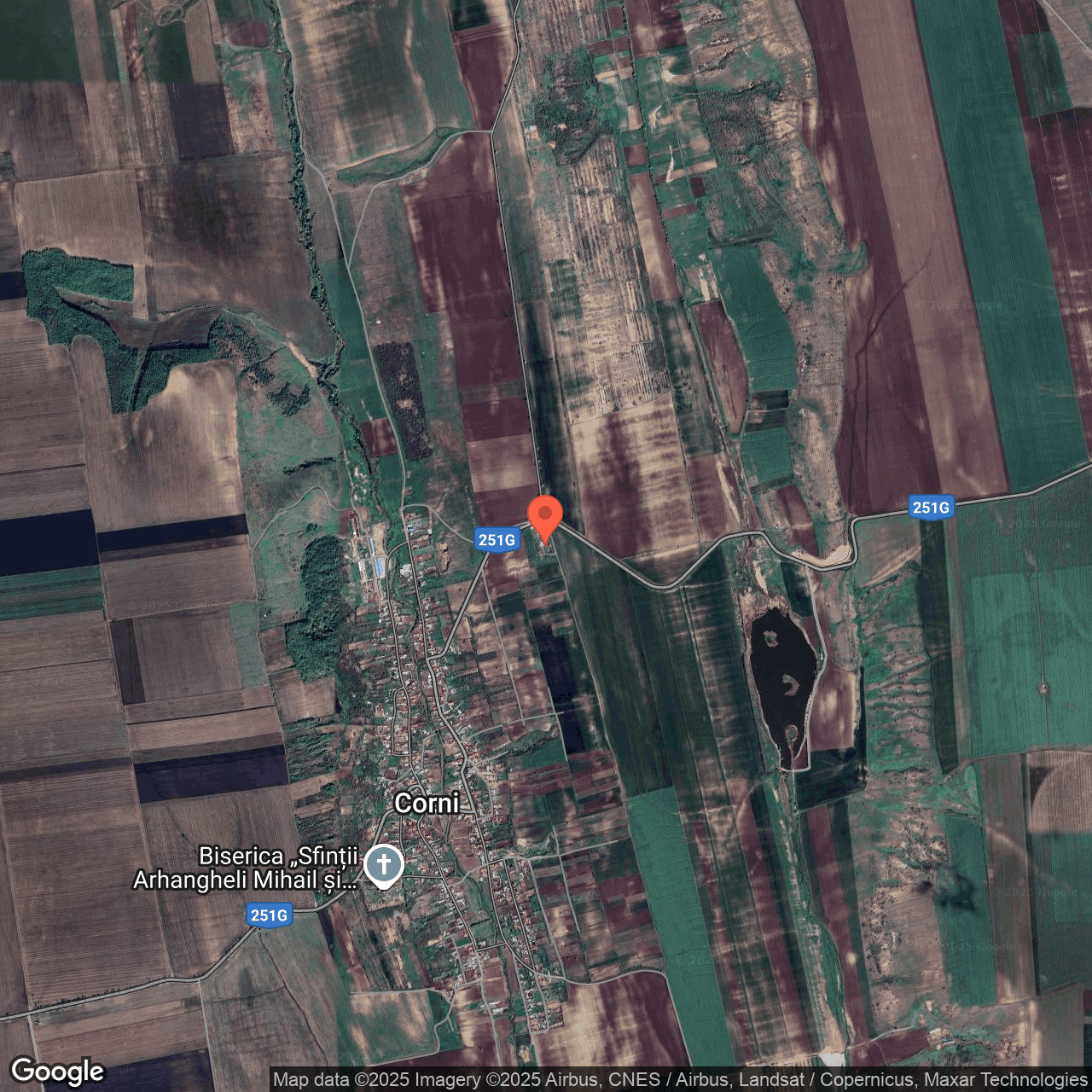 Cladire cu teren 6.932 mp Corni Galati