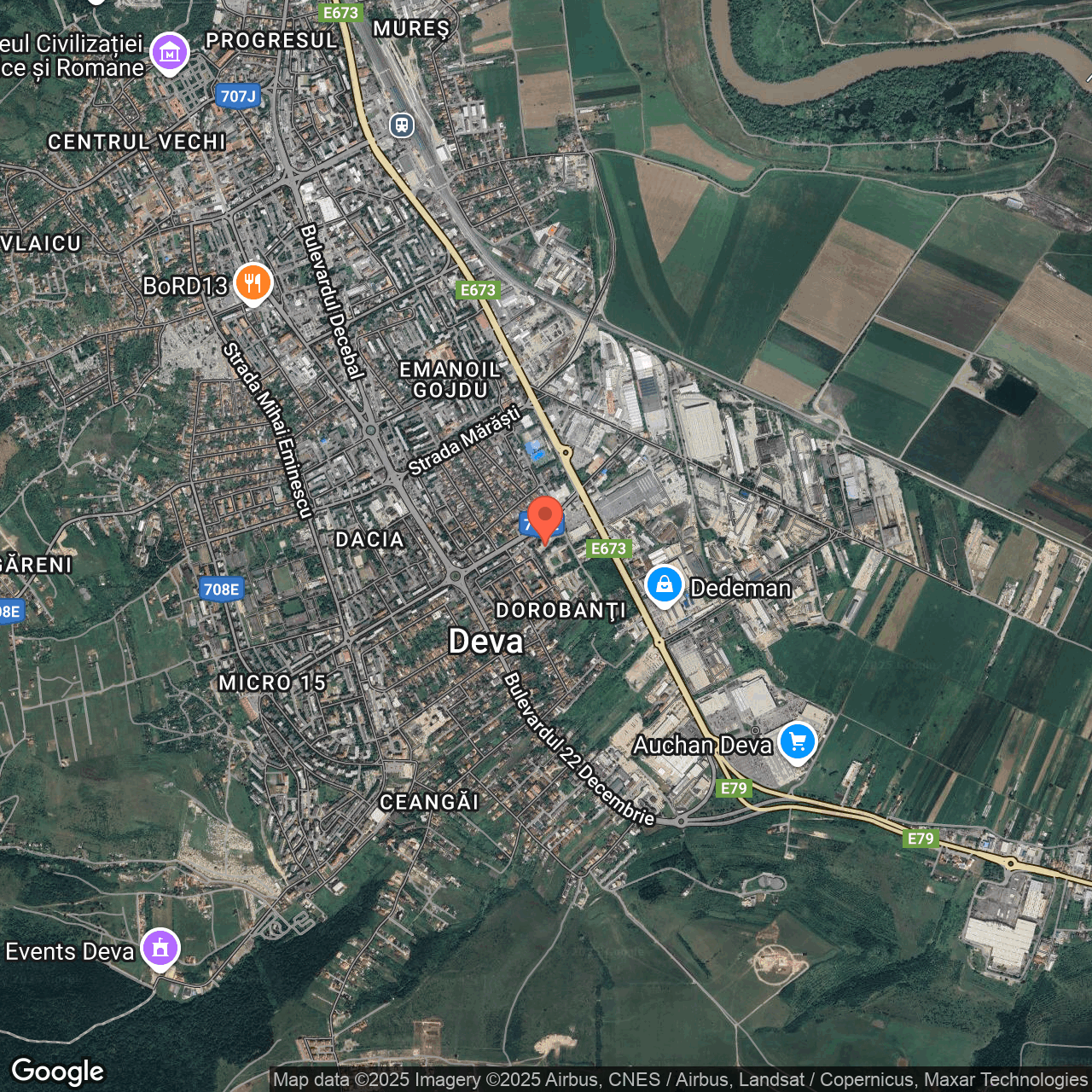 Constructii cu teren 6.110 mp Deva Hunedoara