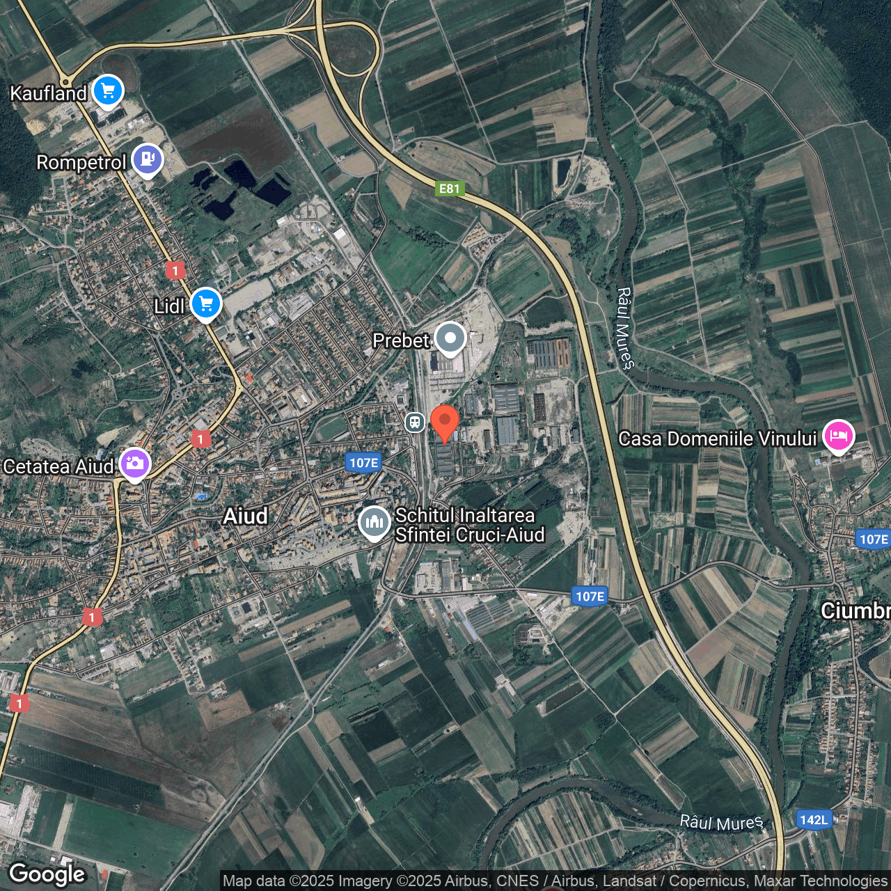 Hala cu teren 4.415 mp Aiud Alba