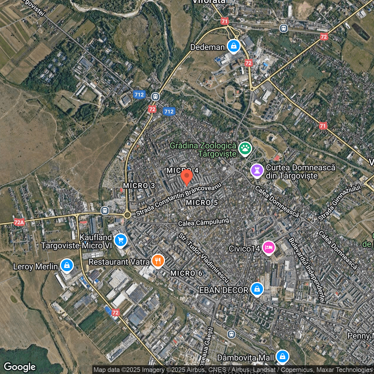 Spatiu comercial cu teren 186 mp Targoviste Dambovita