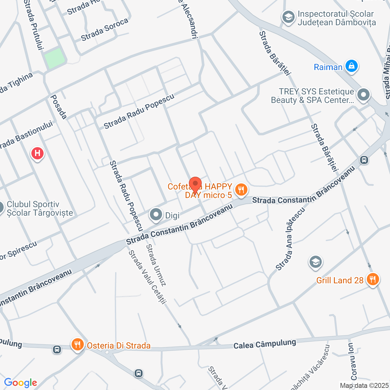 Spatiu comercial cu teren 186 mp Targoviste Dambovita