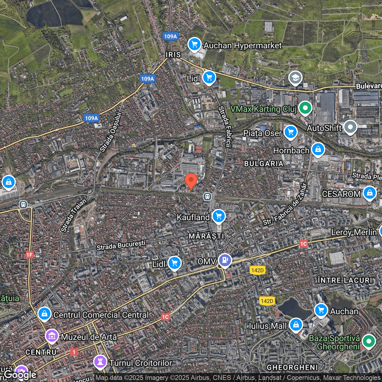 Teren intravilan 3.667 mp Strada Painii Cluj Napoca