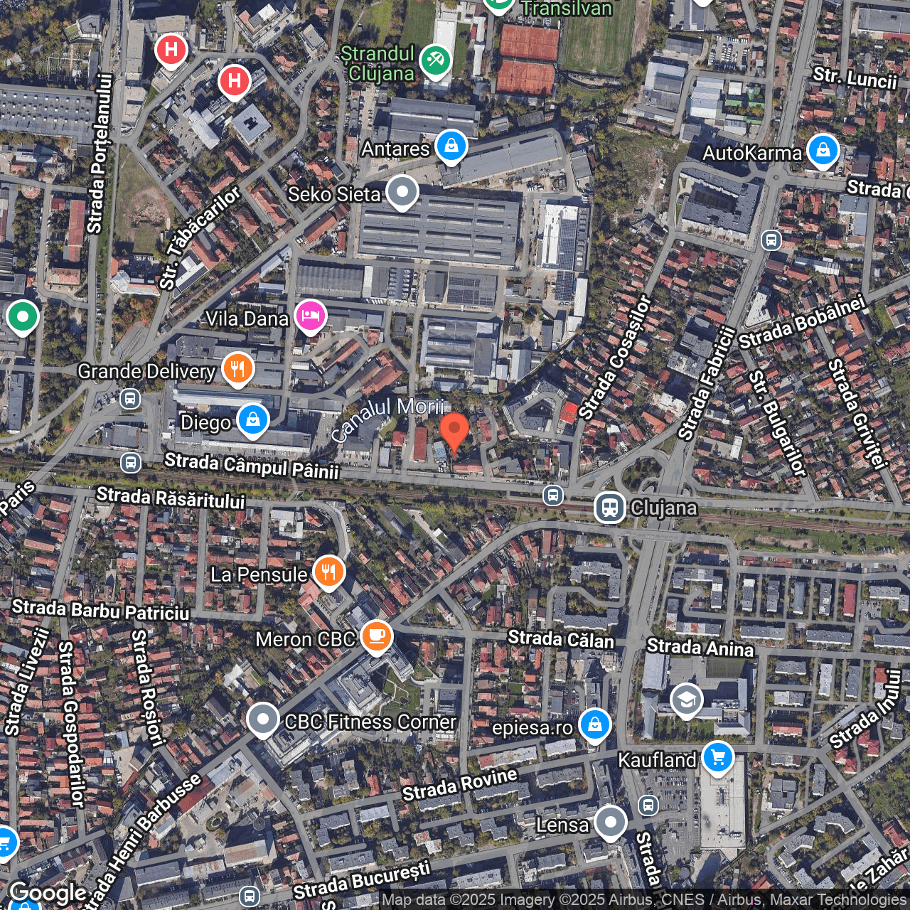 Teren intravilan 3.667 mp Strada Painii Cluj Napoca