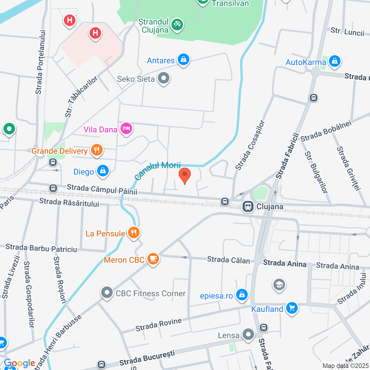 Teren intravilan 3.667 mp Strada Painii Cluj Napoca