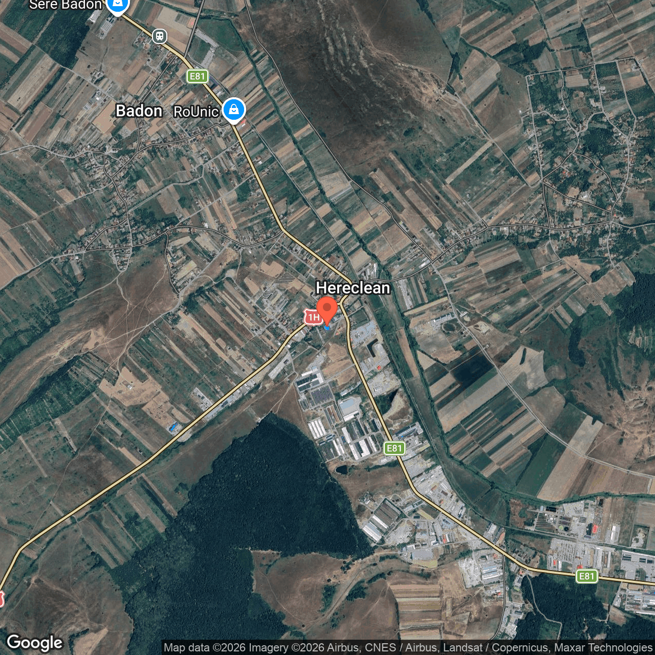 Hala cu teren 8.200 mp Hereclean Salaj