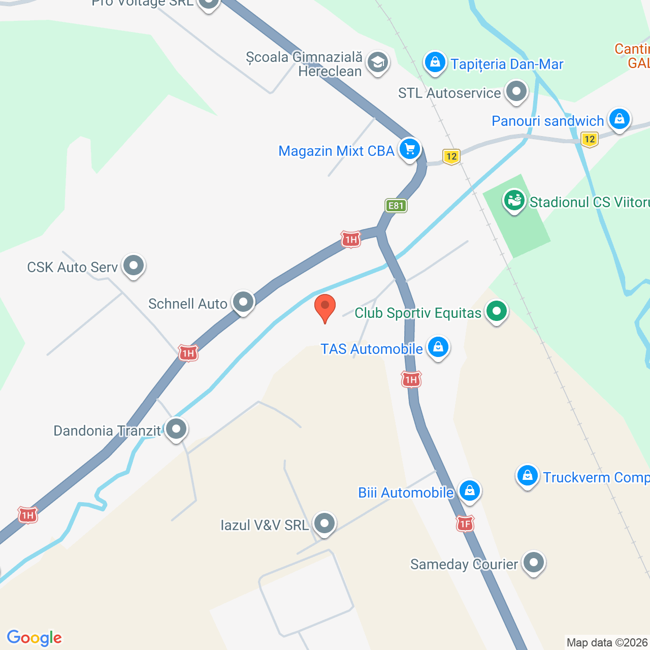 Hala cu teren 8.200 mp Hereclean Salaj