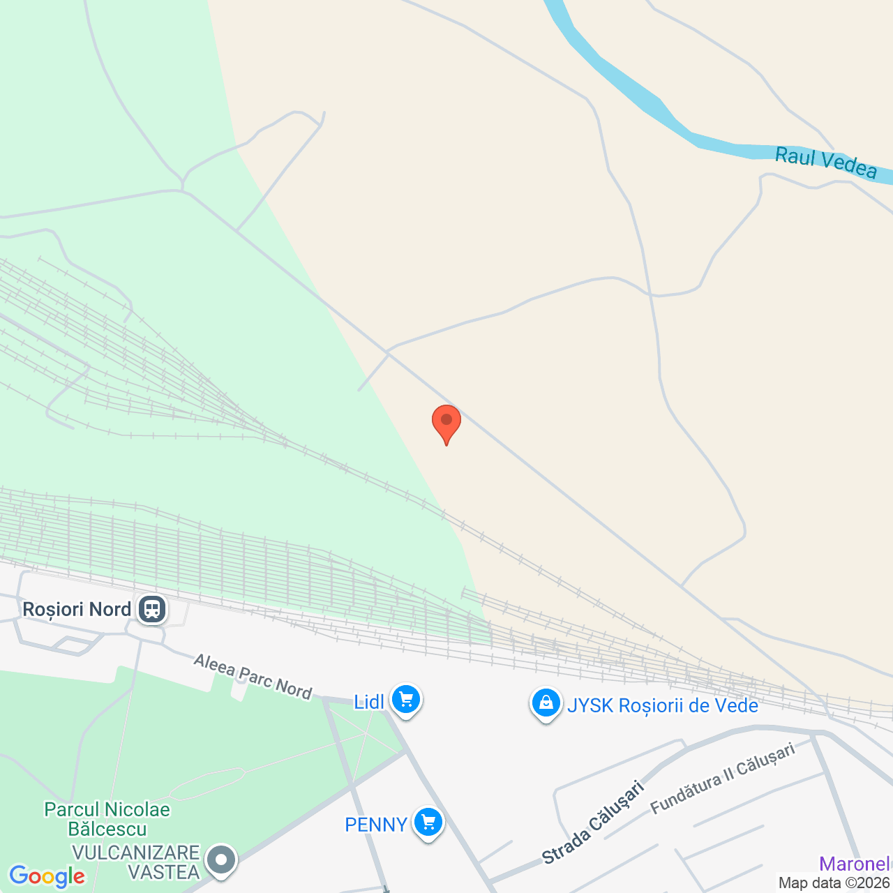 Teren intravilan 23.042 mp Rosiori de Vede Teleorman