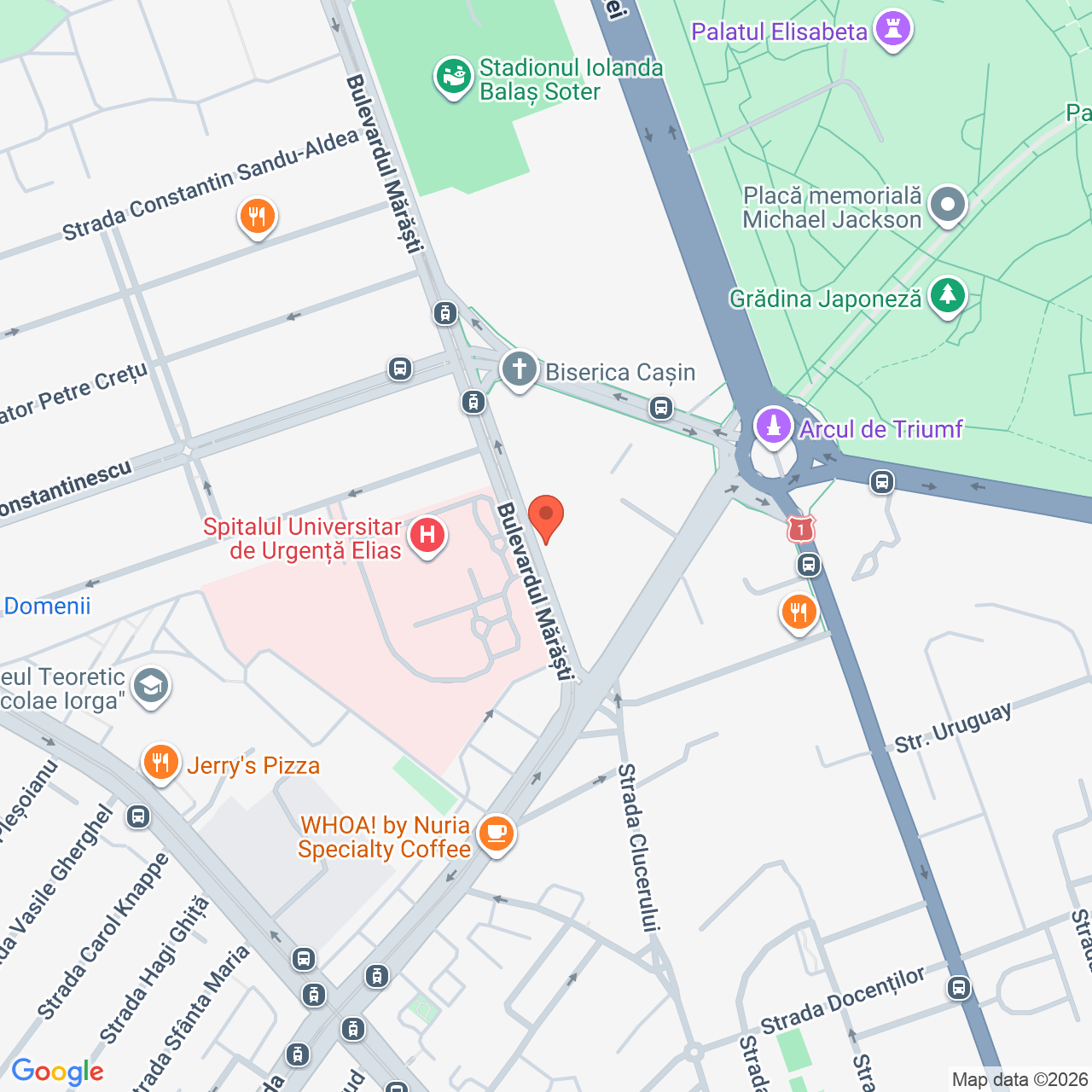 Casa cu teren 250 mp Bulevardul Marasti Sector 1 Bucuresti