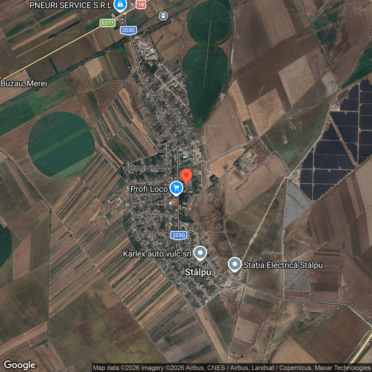 Constructie cu teren 1.403 mp Stalpu Buzau