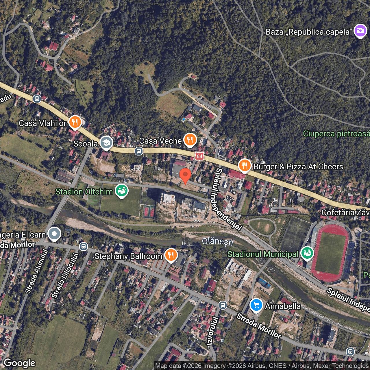 Constructie cu teren 6.200 mp Strada Stirbei Voda Ramnicu Valcea