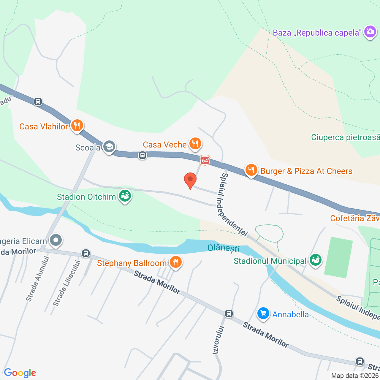 Constructie cu teren 6.200 mp Strada Stirbei Voda Ramnicu Valcea