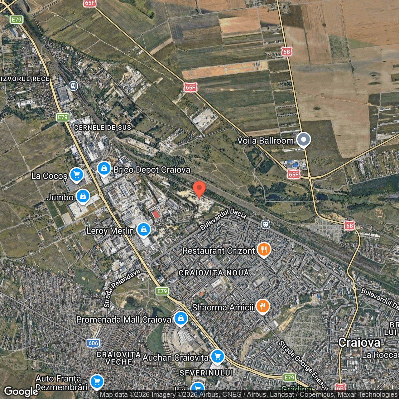 Constructii cu teren 6,2 ha Craiova Dolj