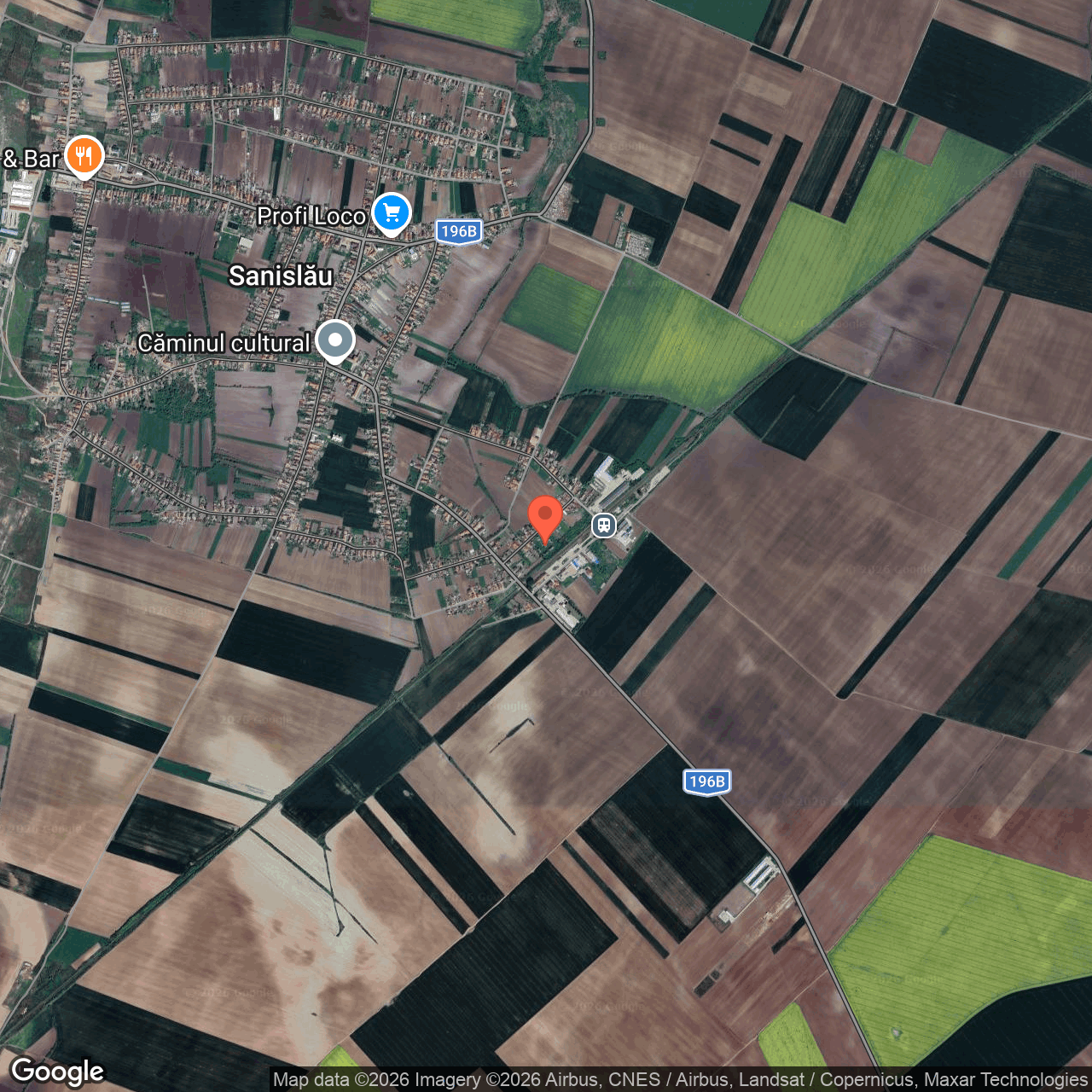 Constructii cu teren intravilan 7.989 mp Sanislau Satu Mare