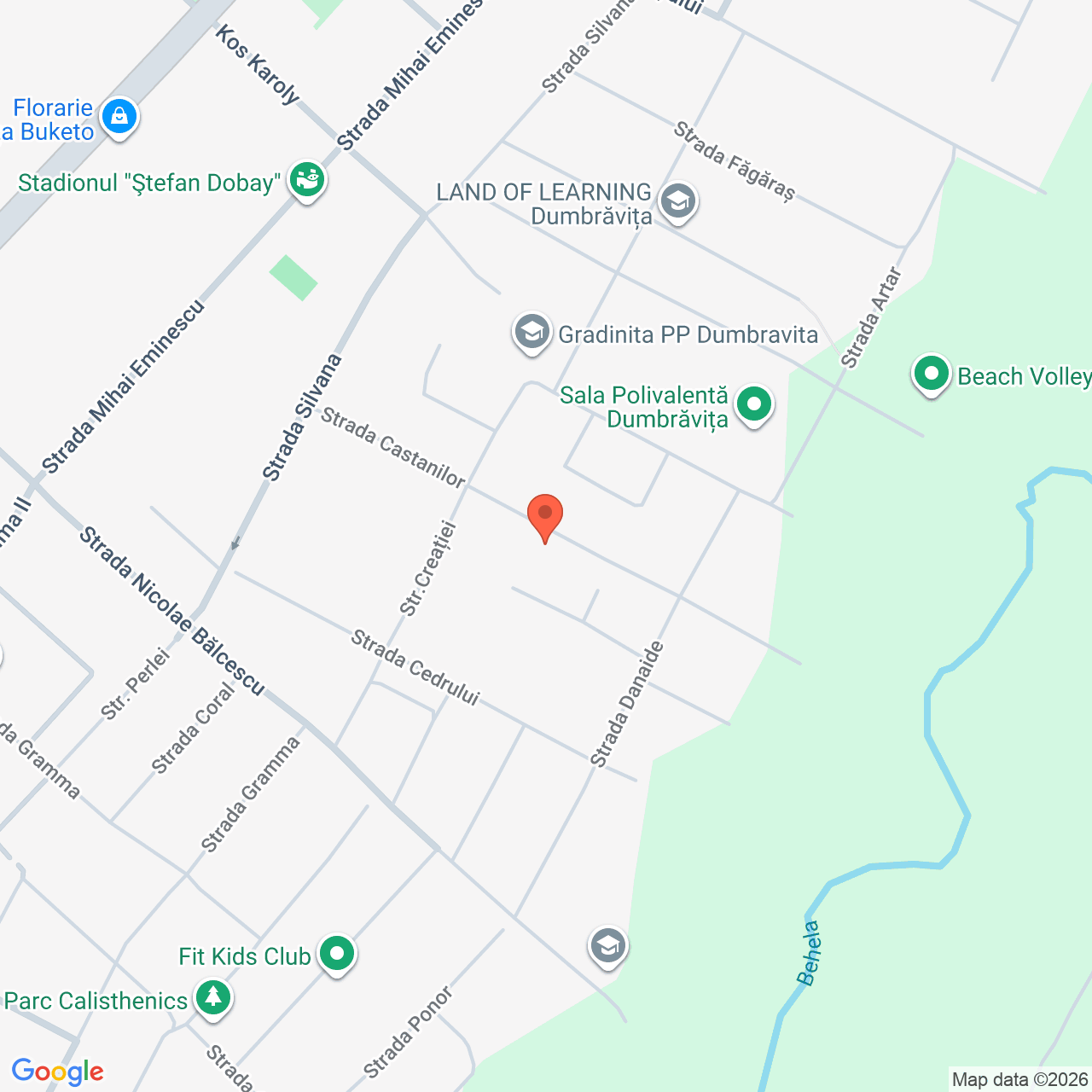 Teren intravilan 1.396 mp Dumbravita Timis