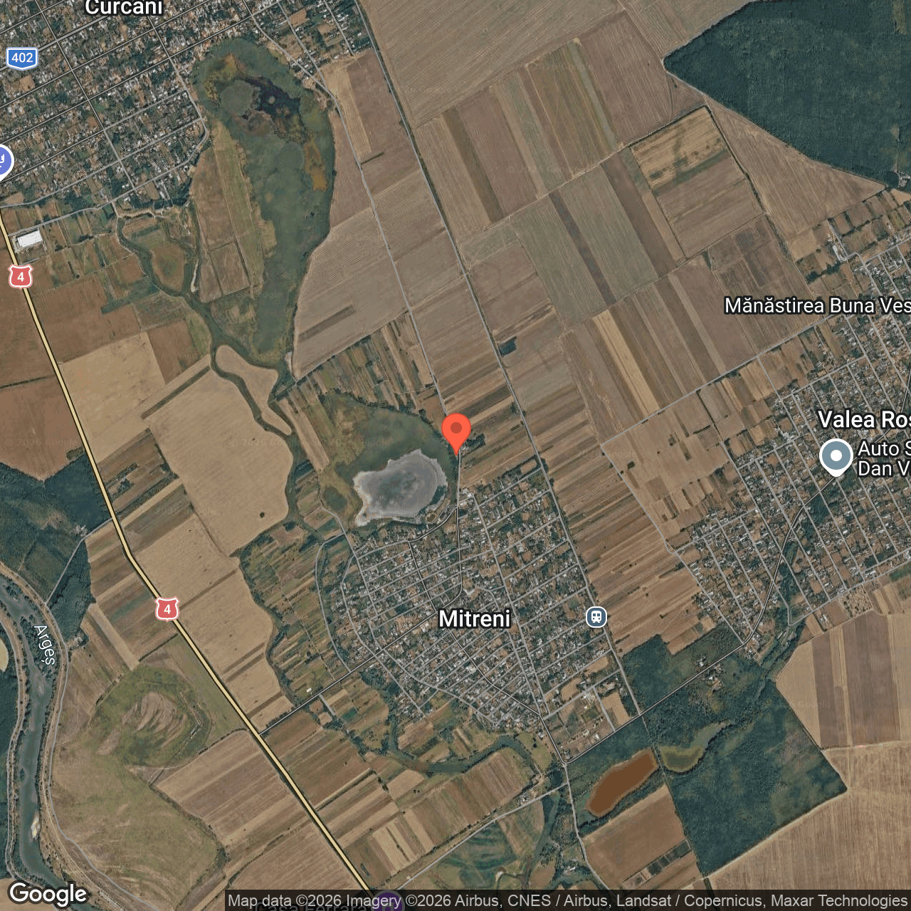 Teren intravilan 3.400 mp Mitreni Calarasi