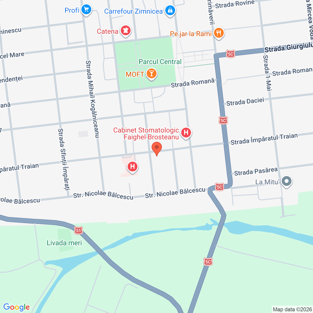 Cladire birouri P+1 cu teren 845 mp Zimnicea Teleorman