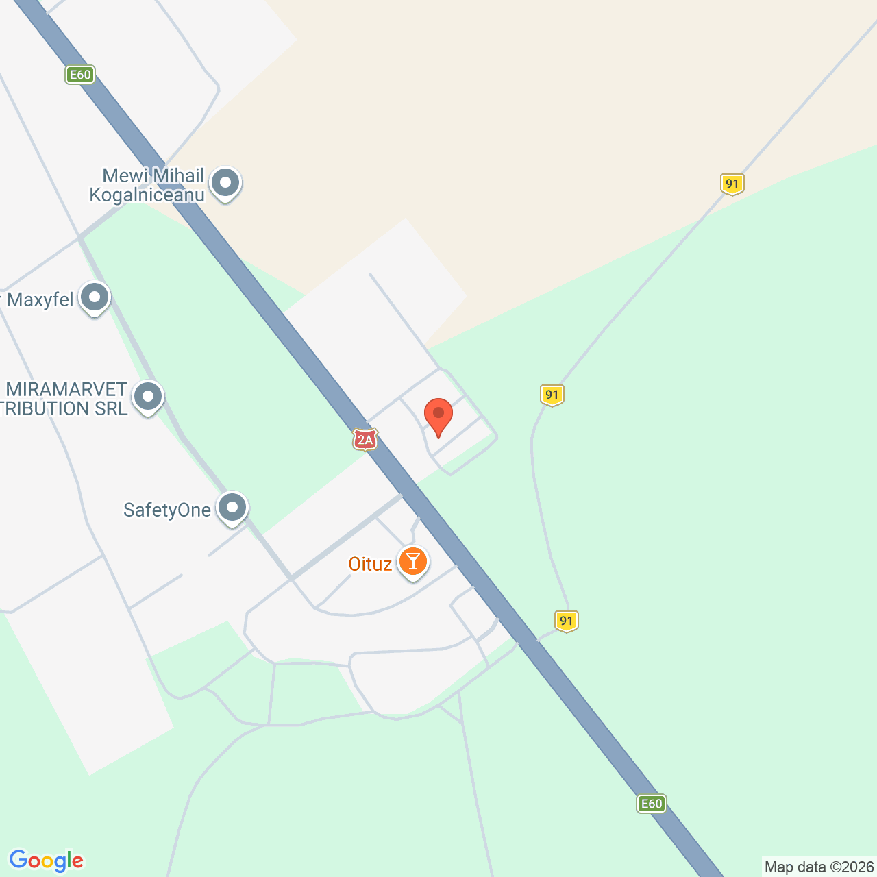 Constructie cu teren 322 mp Mihail Kogalniceanu Constanta