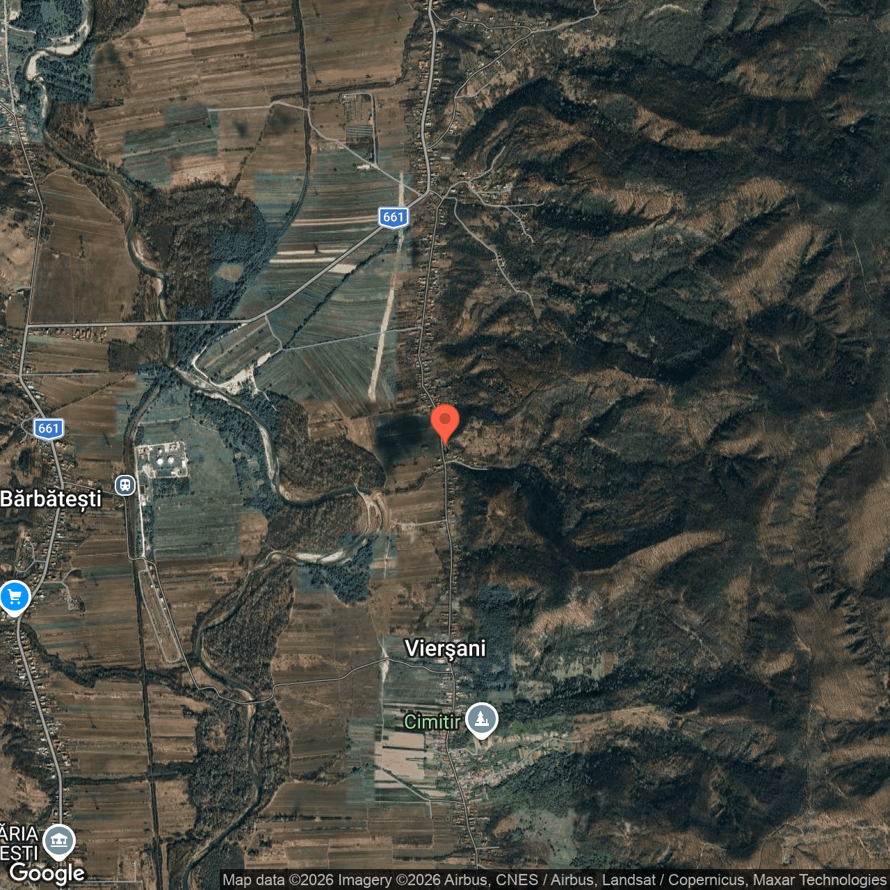 Constructie cu teren 614 mp Jupanesti Gorj