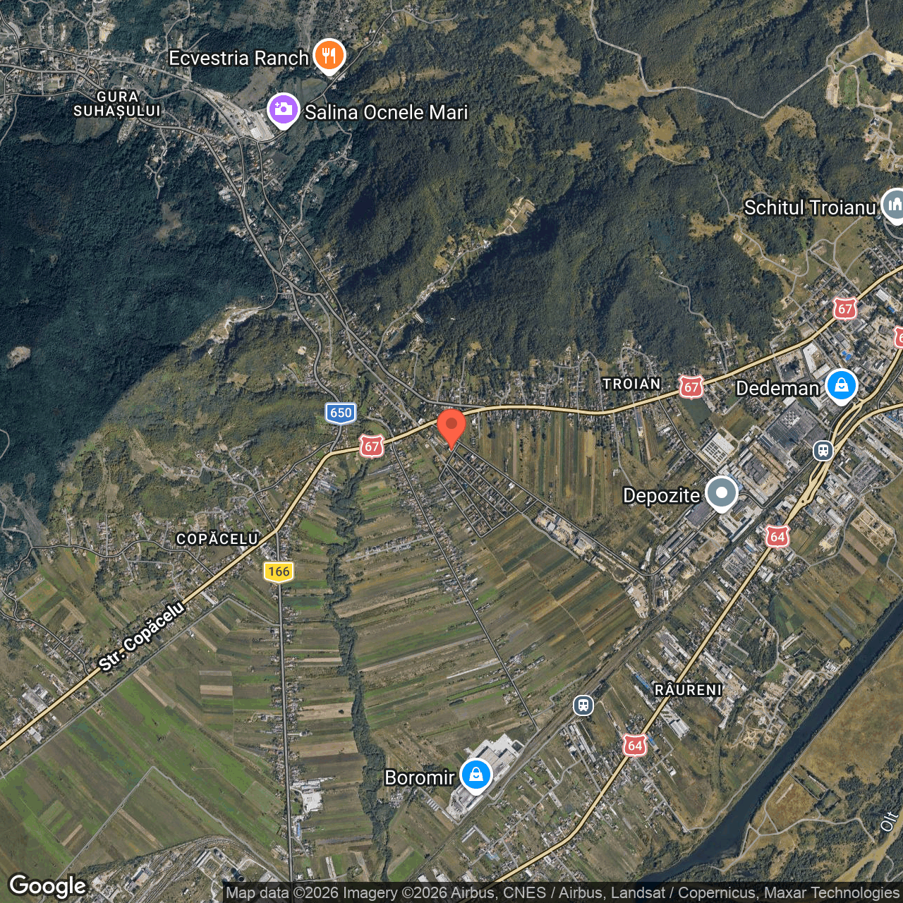 Constructie hala cu teren 800 mp Ramnicu Valcea