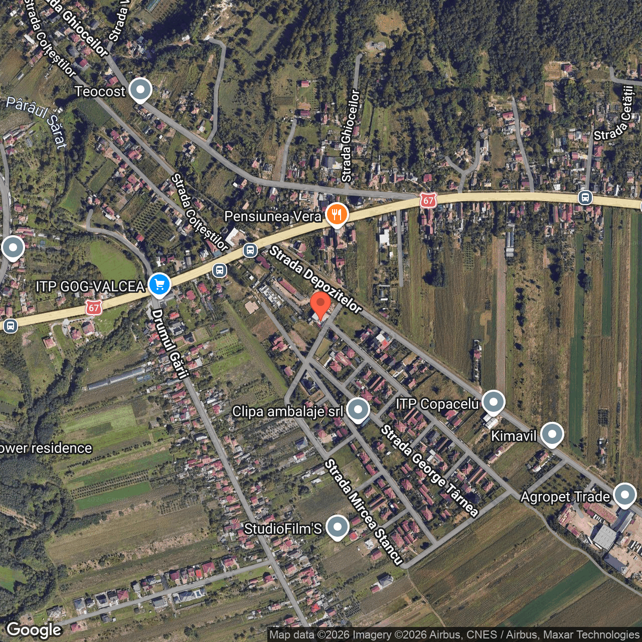 Constructie hala cu teren 800 mp Ramnicu Valcea