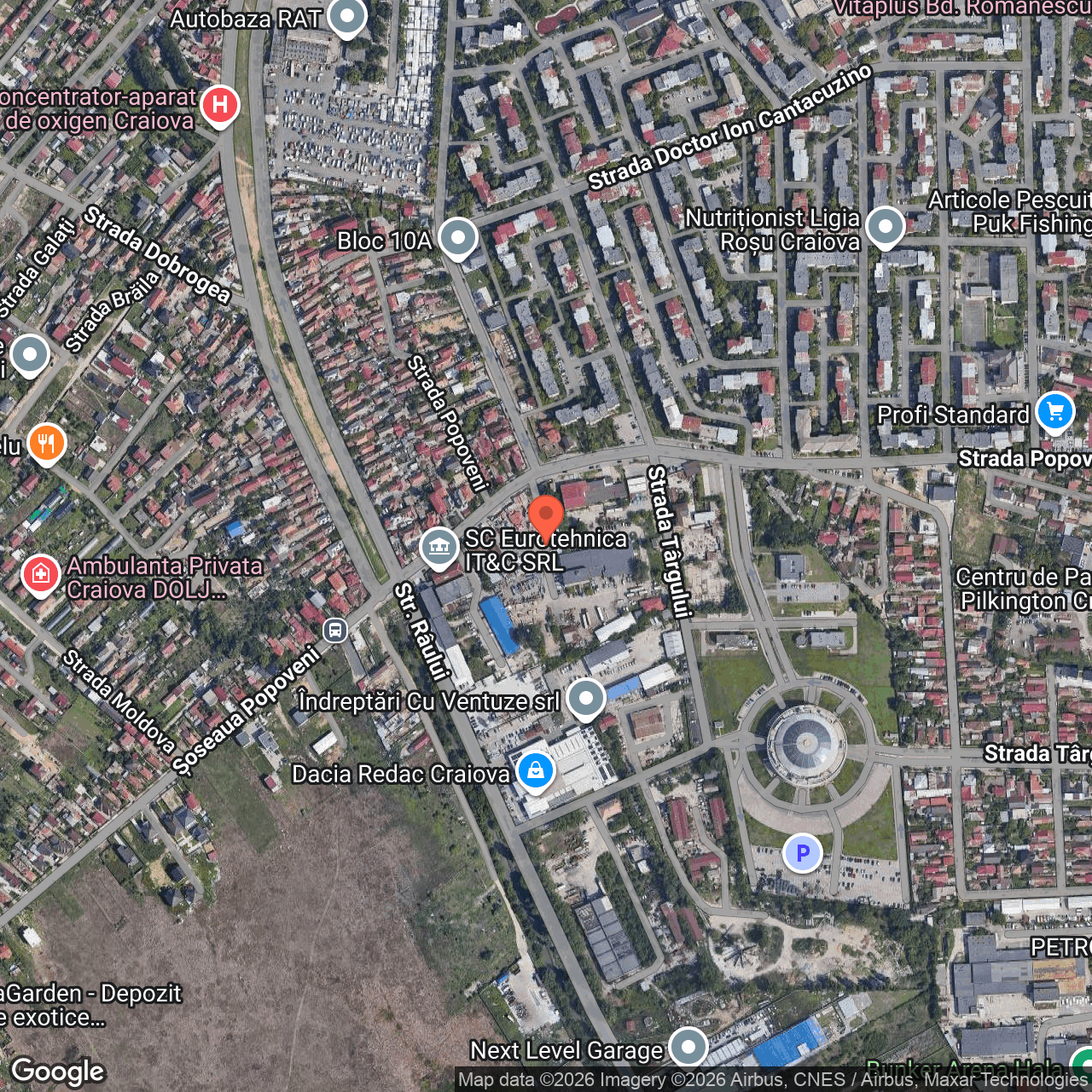 Constructii cu teren 24.656 mp Strada Targului Craiova