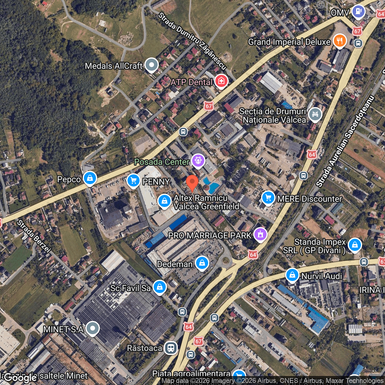 Constructii cu teren 6.419 mp Troian Ramnicu Valcea