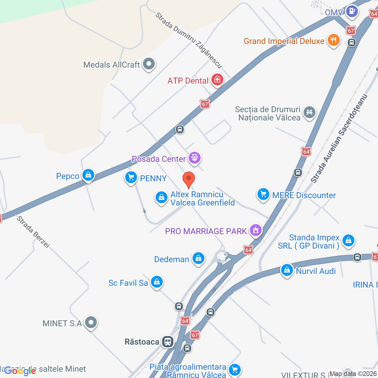 Constructii cu teren 6.419 mp Troian Ramnicu Valcea