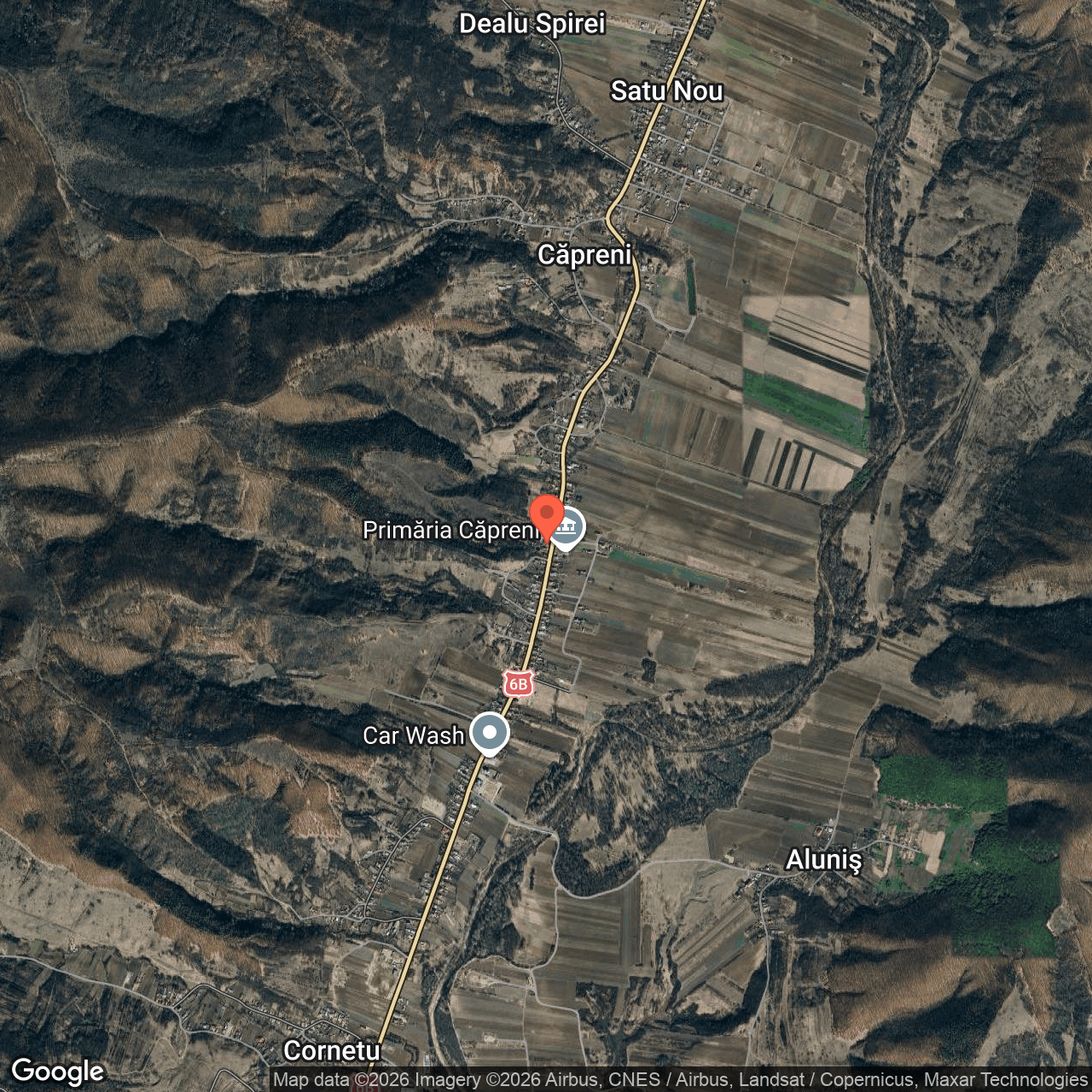 Constructii cu teren intravilan 1.021 mp Capreni Gorj