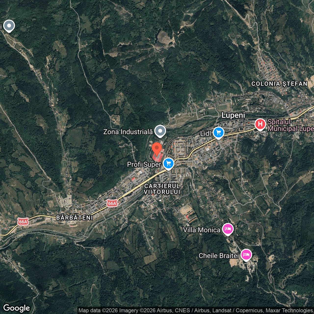 Hala industriala cu teren 59.801 mp Petrosani Hunedoara