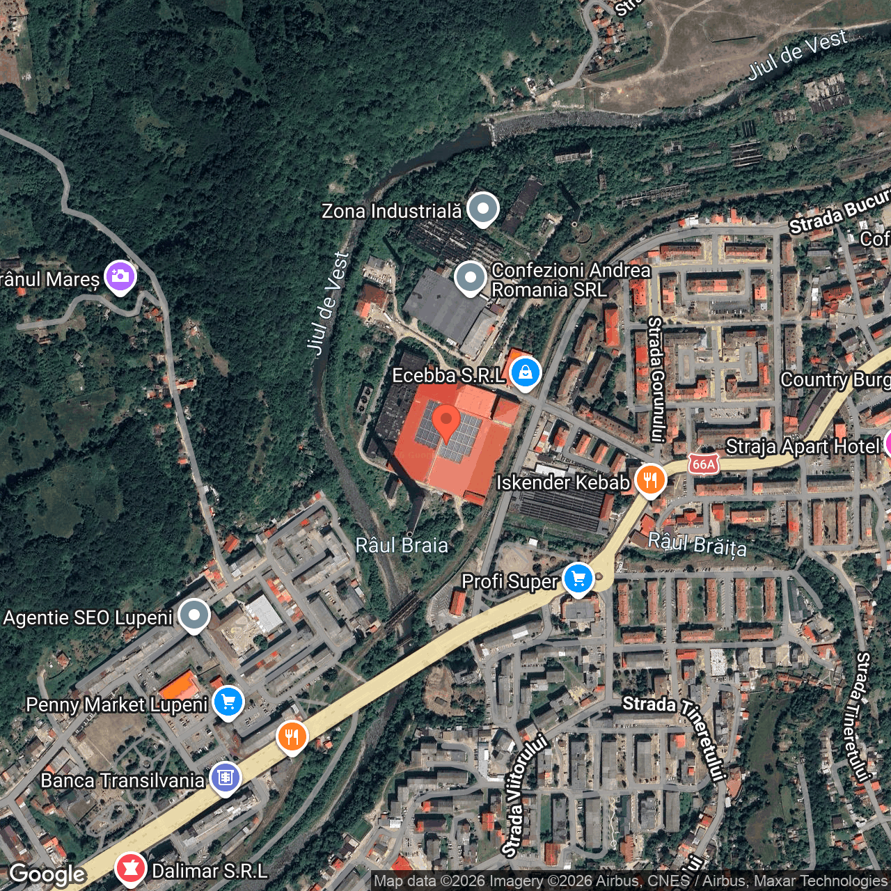 Hala industriala cu teren 59.801 mp Petrosani Hunedoara