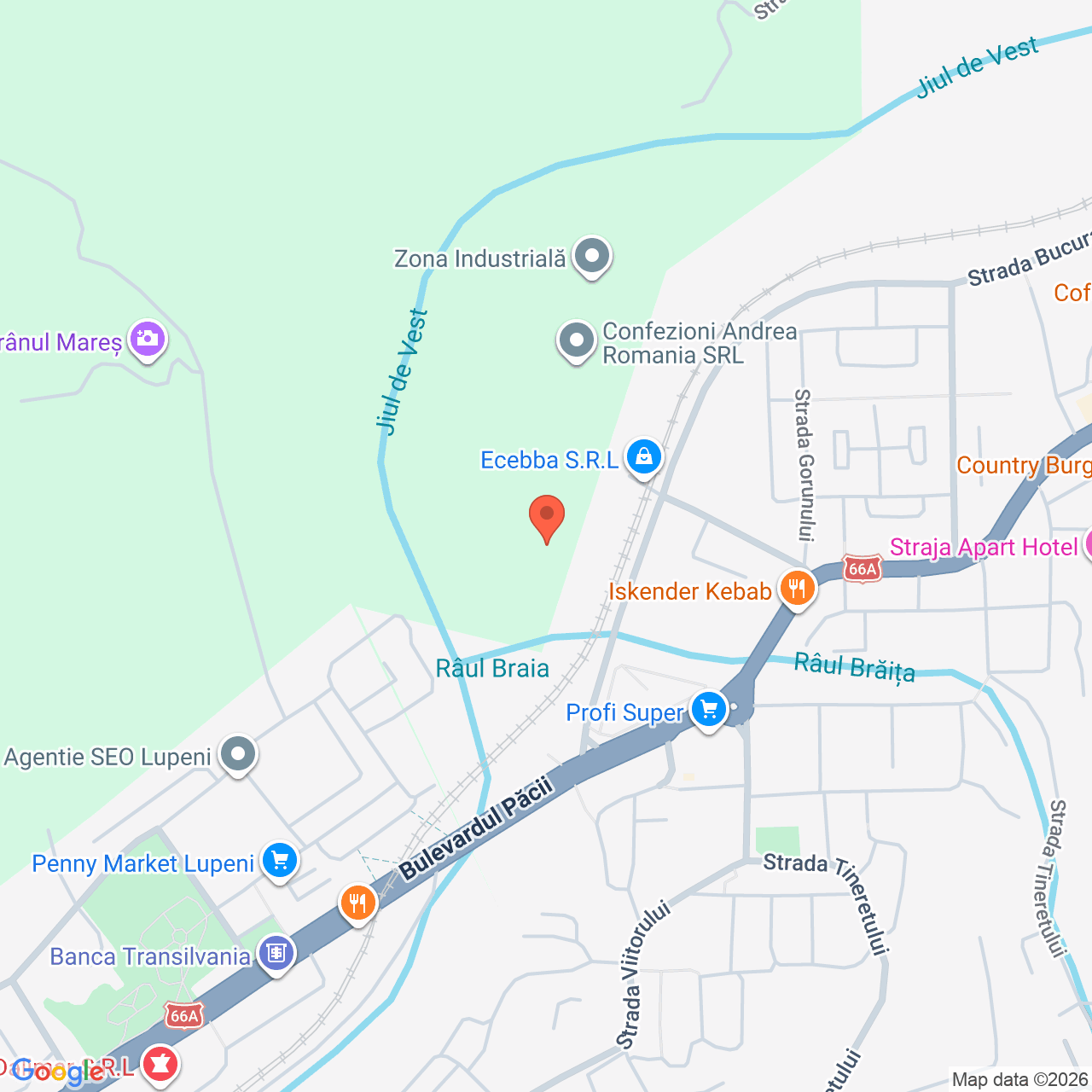 Hala industriala cu teren 59.801 mp Petrosani Hunedoara