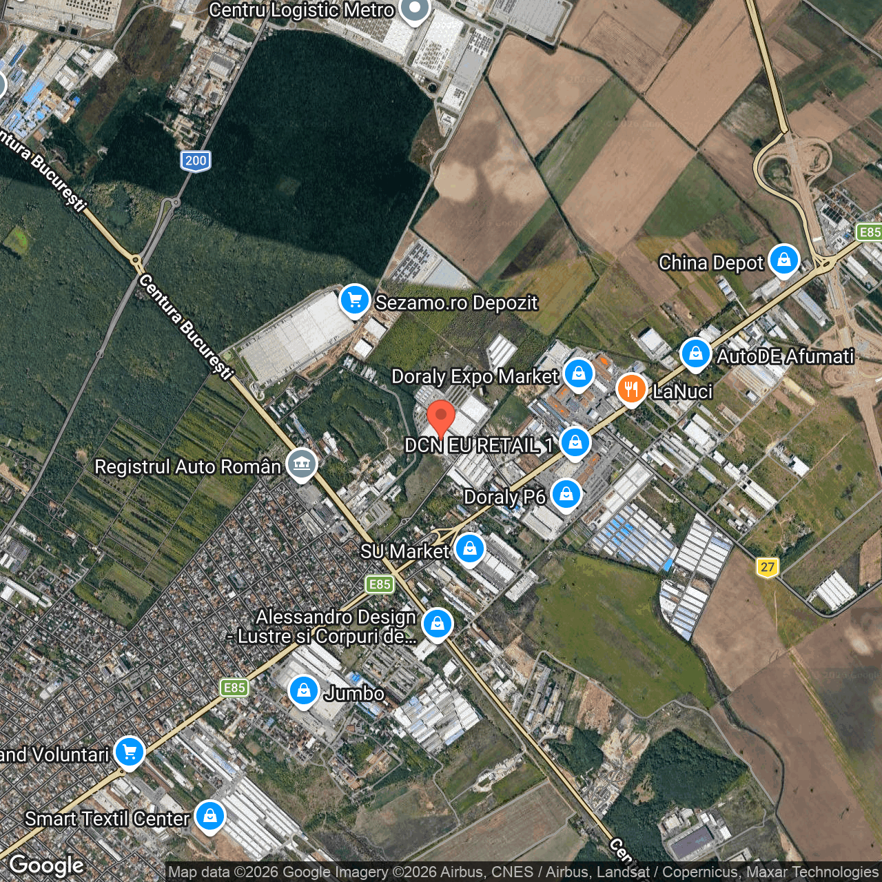 Spatiu comercial 15 mp China Town Afumati Ilfov