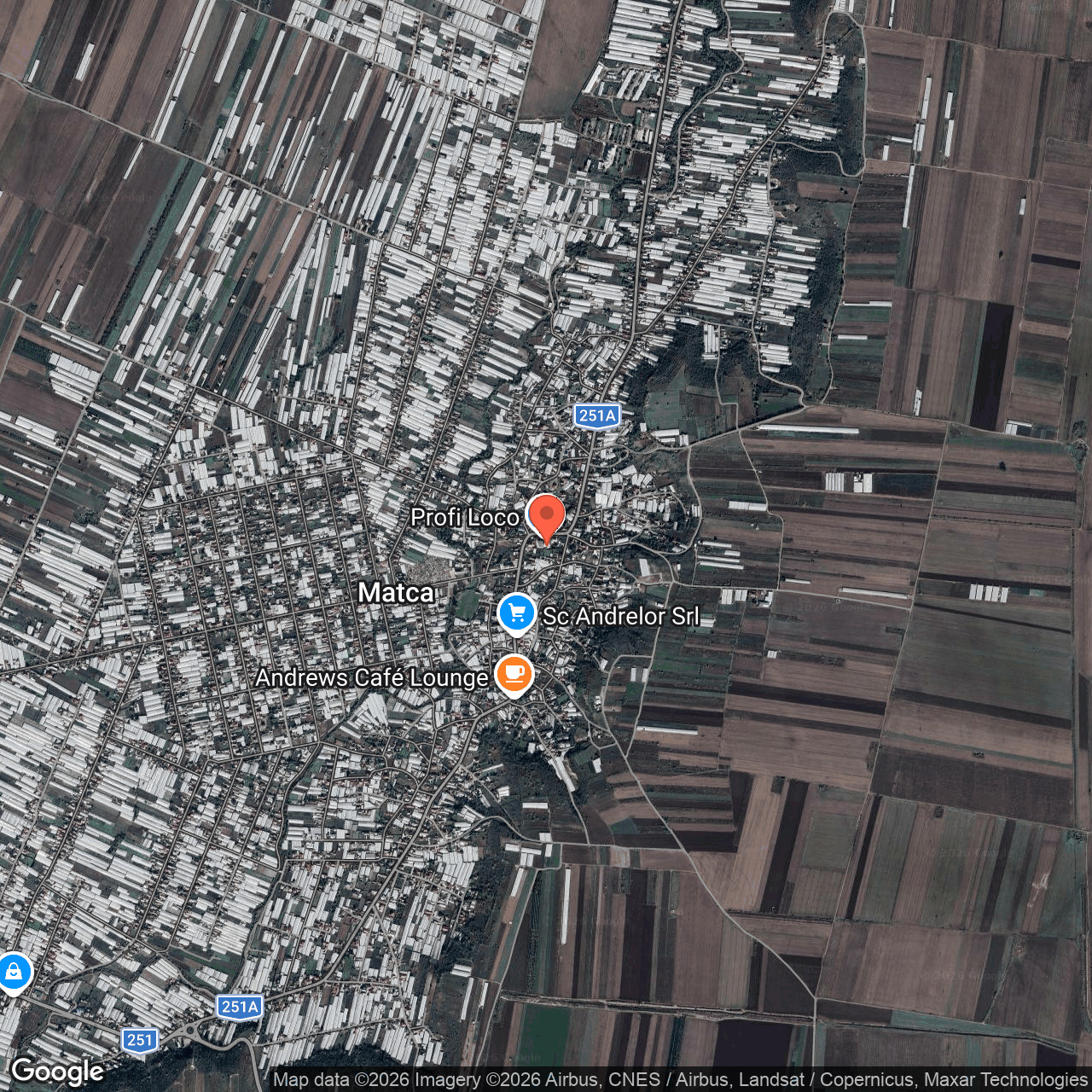 Spatiu comercial 284 mp Matca Galati