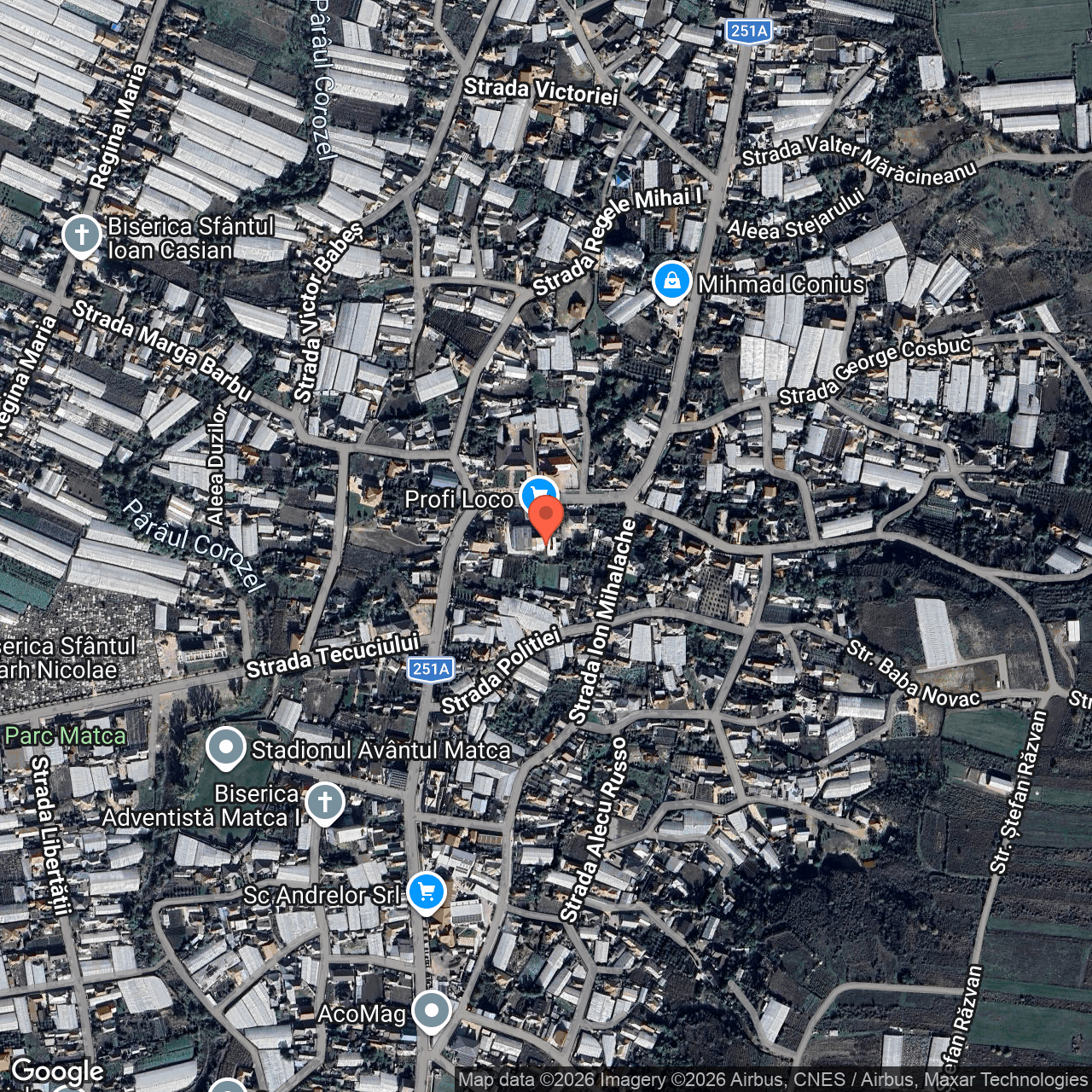 Spatiu comercial 284 mp Matca Galati