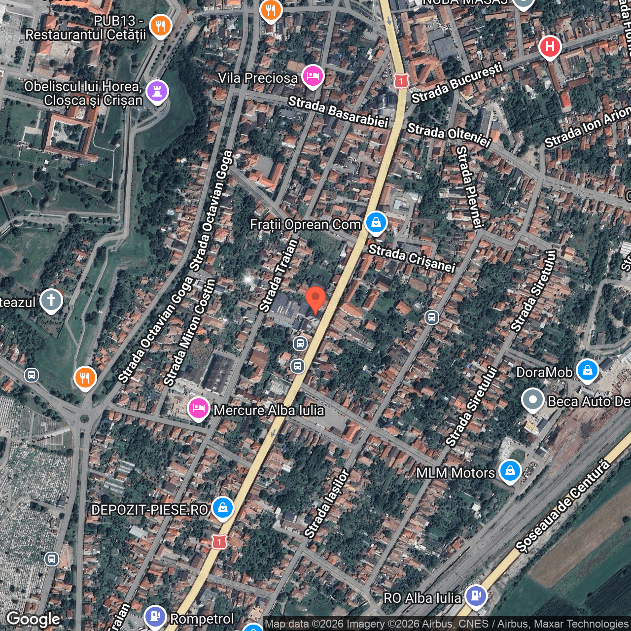 Spatiu comercial si apartament Bulevardul Ferdinand I Alba Iulia